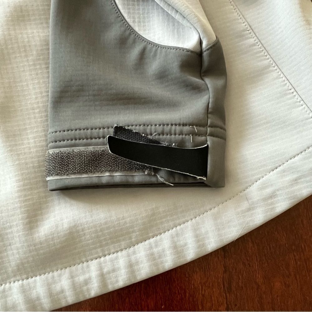 L.L.Bean Men's Jacket Windproof Softshell Coat Size Small Gray - Picture 10 of 11
